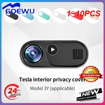 1 ~ 10ШТ крышка веб-камеры для Tesla Модель 3 Модель Y 2020 2021 2022 2023 Автомобильная камера защитная крышка аксессуары
