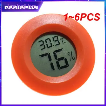 1 ~ 6ШТ 2в1 Термометр Гигрометр Мини ЖК-Цифровой Измеритель температуры Влажности Детектор Термограф Внутренний Комнатный Инструмент Как