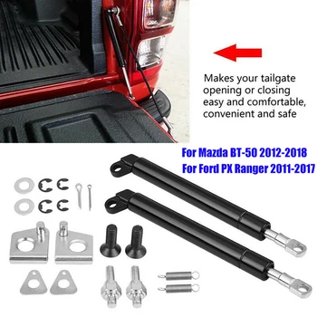 1 Комплект Амортизирующих Стержней Задней двери багажника, Пружинных Стоек для Mazda BT-50 2012-2018/для Ford PX Ranger 2011-2017