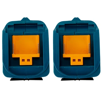 2X USB-адаптер для зарядки Makita ADP05 BL1415 BL1430 BL1815 BL1830 14,4-18V
