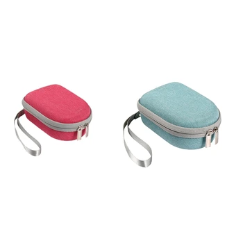 2X Чехол для переноски, дорожная сумка для хранения, EVA Водонепроницаемый протектор, портативный жесткий чехол для JBL GO 3, розовый и синий