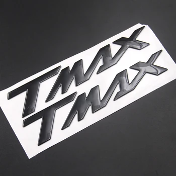 3D черная наклейка с логотипом TMAX для мотоцикла Yamaha