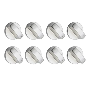 8 ШТ Металлические Серебряные Замки для управления варочной поверхностью Замена деталей кухонной посуды
