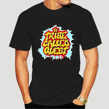 A Tribe Called Quest Винтажная Музыкальная футболка в стиле ретро хип-хоп с принтом на заказ, летняя футболка с круглым вырезом 6740X