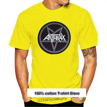 Camiseta de manga corta para hombre y mujer, camisa divertida de algodón con cuello redondo y banda de YL Anthrax, novedad
