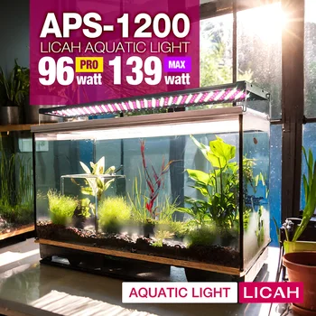 LICAH Aquatic Plants Light APS-1200/Пресная Вода/118 ~ 135 см Бесплатная доставка