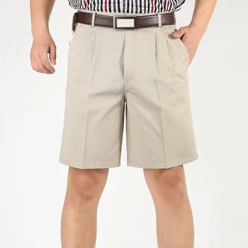 MRMT 2023, Совершенно новые летние мужские хлопковые свободные пятиточечные короткие брюки с высокой талией для худых мужчин среднего возраста, повседневные брюки