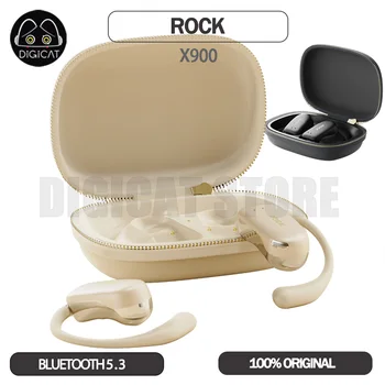 Rock X900 Bluetooth Беспроводные Наушники С Заушным Крючком Наушники 80 Часов Воспроизведения IPX4 Водонепроницаемые Наушники HiFi Музыкальная Спортивная Гарнитура