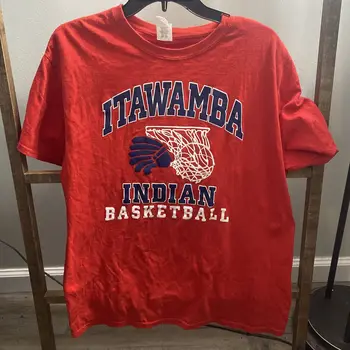 баскетбольная футболка itawamba community College мужская LG.