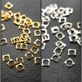 Бесплатная доставка 250шт Панк-заклепки для ногтей Золотые Серебряные мини-металлические гвоздики для дизайна ногтей 2 мм и 3 мм