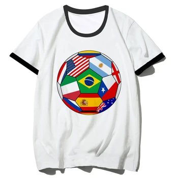 Бразильские футболки с изображением женской манги, уличная одежда, футболки для девочек, y2k, манга, графическая одежда