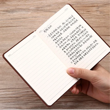 Винтажный дневниковый блокнот из тисненой кожи, блокнот из плотной крафт-бумаги для ухода за глазами, предназначенный для преподавателя, дизайнера, ведущего дневник. 4