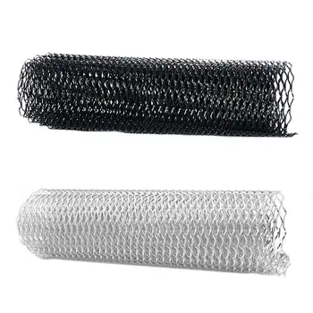 Вставки для автомобильной решетки из алюминиевого сплава 40x13, Автомобильная решетка, вставка для решетки радиатора, ячеистая сетка, Многофункциональный черный