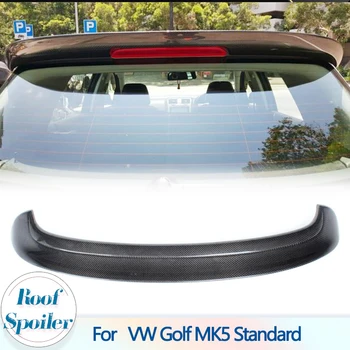 Выступ заднего спойлера на крыше автомобиля Для VW Golf MK5 Standard 2005-2007 Аксессуары Для Выступов заднего Спойлера на крыше багажника из Углеродного волокна