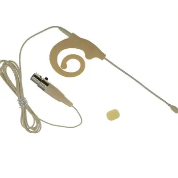 Гарнитура CM530 Earset Snail Скрытая Гарнитура Микрофон Mini 3Pin TA3F Для AKG Samson Gemini Wirelss BodyPack Передатчик Удобный Мягкий