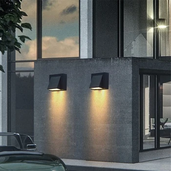 Горячая РАСПРОДАЖА, Современный светодиодный настенный светильник мощностью 5 Вт, уличный водонепроницаемый настенный светильник, идеально подходящий для коридора, ворот во внутренний двор, Террасы, балкона, сада