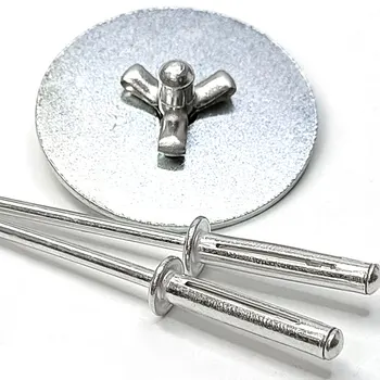 Диаметр заклепок для складного фонаря серии M4.8, Заклепки с сердечником из алюминиевого сплава, автомобильный винный футляр, три гвоздя-когтя