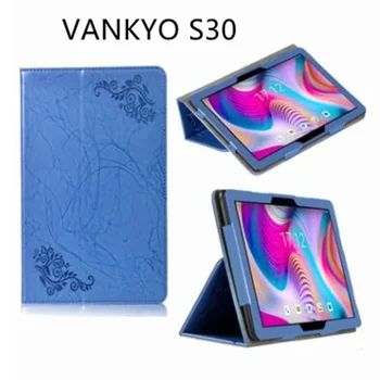 Для VANKYO MatrixPad S8 S20 S30 Android Чехол Для Планшета Из Искусственной Кожи с Принтом, Складная Подставка с Держателем для Рук, Магнитная Крышка S21