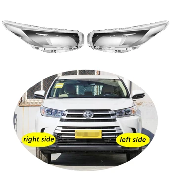 Используйте Для Toyota Highlander 2018-2020 Прозрачная Крышка фары Абажур Передней фары Абажур объектива