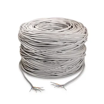 Катушка кабеля rj45 utp aisens a133-0208 cat.5e/ 100 м/серый 0