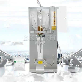Машина для изготовления, наполнения и запечатывания пакетов для соевого молока Sj-1000 объемом 50-500 мл, упаковочная машина для молочного сока