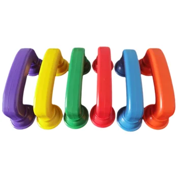 Модельный пластиковый телефон Шепчущие телефоны Обучающий игрушечный телефон для малышей Оборудование для чтения пластиковых игрушек из АБС-пластика