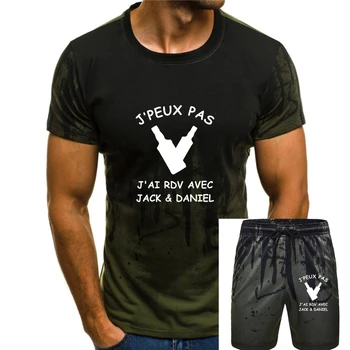 Мужская футболка Humour J'Paux Pas J'Ai Rdv Avec Jack Daniel