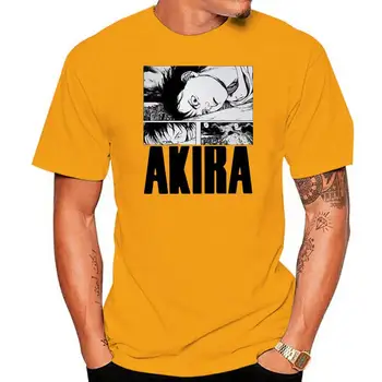 Новая футболка Akira Мужская женская черно-белая футболка с аниме для видеоигр 2