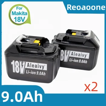 Новое обновление для инструментов Makita с литиевой батареей BL1860 18 В 9,0 Ач 18650 аккумуляторная батарея (дополнительное зарядное устройство)