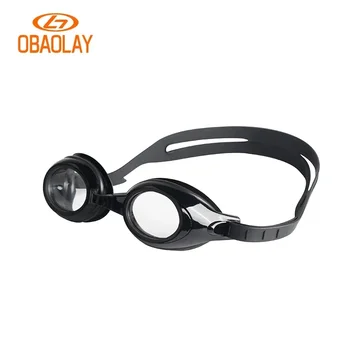 Очки для плавания OBAOLAY, снаряжение для бассейна, профессиональный силиконовый ремешок, водонепроницаемые очки для плавания