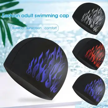 Полезная прочная практичная шапочка для плавания с защитой ушей от пламени, аксессуары для плавания, мужская шапочка для плавания, шапочка для плавания