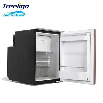Профессиональная поставка 80-литрового яхтенного холодильника с защитой от коррозии 12 В/24 В Крышка холодильника