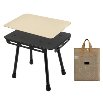 Складной стол, стул, табурет для пони с полиуретановой накладкой, Портативный журнальный столик для кемпинга, рыбалки, пикника, Походный стул, Рыболовный стул