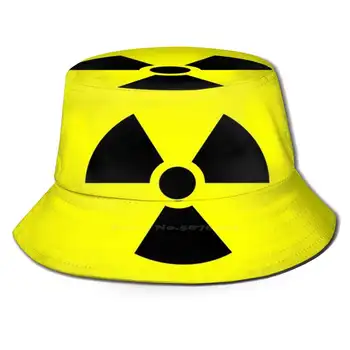 Складные шляпы-ведерки с защитой от радиоактивного ультрафиолета Для женщин и мужчин Mixedesigns 19 мотивов здорового образа жизни, забавные заявления Radioactive