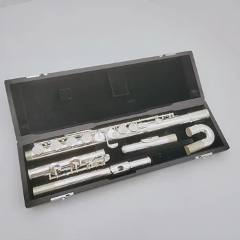 Совершенно новая альтовая флейта Muramatsu G Tune с 16 клавишами с закрытыми отверстиями, покрытый серебром музыкальный инструмент с футляром Бесплатная доставка