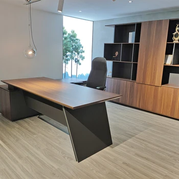 Современная компьютерная стойка, белая мебель, роскошный стол, офисный стол, компьютерный письменный стол для босса
