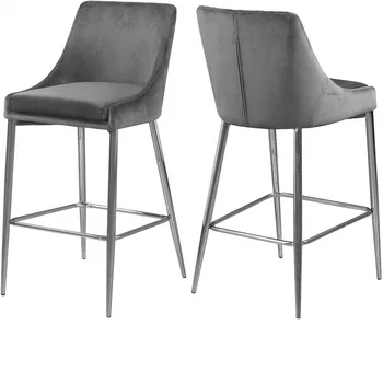 Современный стиль, барный стул с удобной спинкой, простой обеденный кухонный барный стул, ресторанный стул