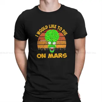 Специальная футболка Like to Die Mars Art, повседневная футболка из полиэстера Mars Attacks Film, новейшая футболка для мужчин и женщин