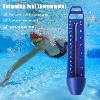 Термометр для ванны, легко считываемый Измерительный термометр для горячей ванны, водяной Плавающий термометр для бассейна