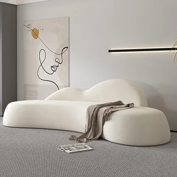Удобный диван для взрослых, диван-кровать для гостиной, Секционный шезлонг, Роскошный эргономичный диван-кровать для ленивых Канапе, мебель для дома