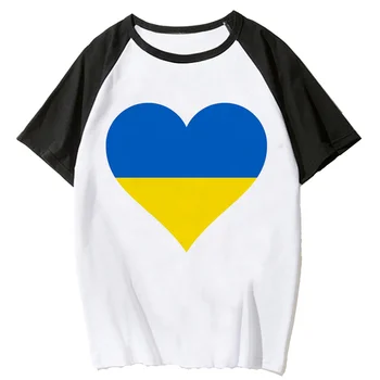 украина футболка женская забавные футболки с аниме-комиксами женская одежда в стиле аниме харадзюку 0