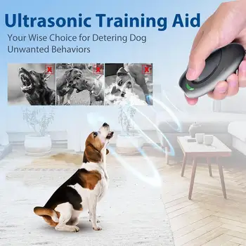 Ультразвуковое устройство для борьбы с лаем собак Портативное устройство для обучения лаю собак Перезаряжаемое устройство для борьбы с лаем Инструмент для обучения собак 2