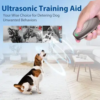 Ультразвуковое устройство для борьбы с лаем собак Портативное устройство для обучения лаю собак Перезаряжаемое устройство для борьбы с лаем Инструмент для обучения собак 3