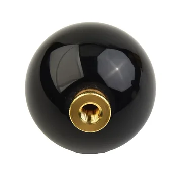 Универсальная автомобильная черная круглая шариковая ручка переключения передач, переходник для рычага переключения передач Для большинства автомобилей с механической коробкой передач