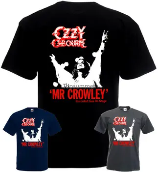 Футболка Ozzy Osbourne Mr Crowley, черная, темно-синяя, все размеры S...5Xl