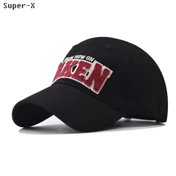 Хлопок бейсбольная кепка большими буквами метка унисекс кепки для женщин и мужчин бейсболка