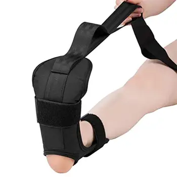 Эластичный бандаж для растяжки ног, снимающий мышечное напряжение, оборудование для йоги При Ахилловом сухожилии, Тренажер для ухода за ногами