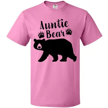 Эффектная тетушка Медведь В черной футболке, Семейная тетя, Веселый Нос Вместе, Новый племянник