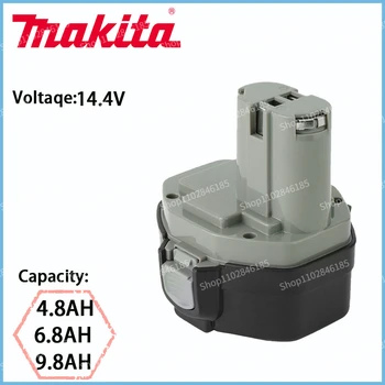 100% Оригинальный 14,4 В 9800 мАч NI-CD Аккумулятор для Электроинструмента MAKITA 14,4 В Аккумулятор для Makita PA14, 1422, 1420 192600-1 6281D 6280D 0