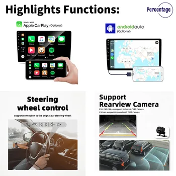 2 Din Android Мультимедиа для Suzuki Hustler 2014-2020 Автомобильная радионавигация Стерео GPS Carplay Автомагнитола Android Auto 2